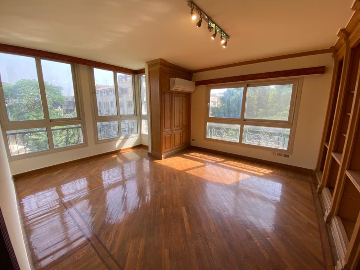  Semi-Furnished Flat With-Pool in Maadi Sarayat| Wide Terrace.