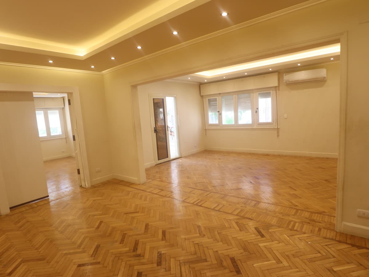 Sunny Semi-Furnished Apartment In The Heart Of Maadi.