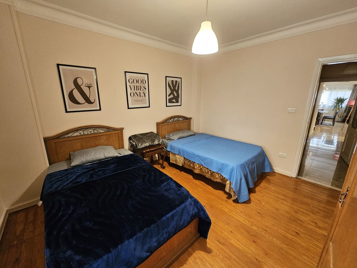 Cozy & Fully Equipped Apartment In Degla Maadi.