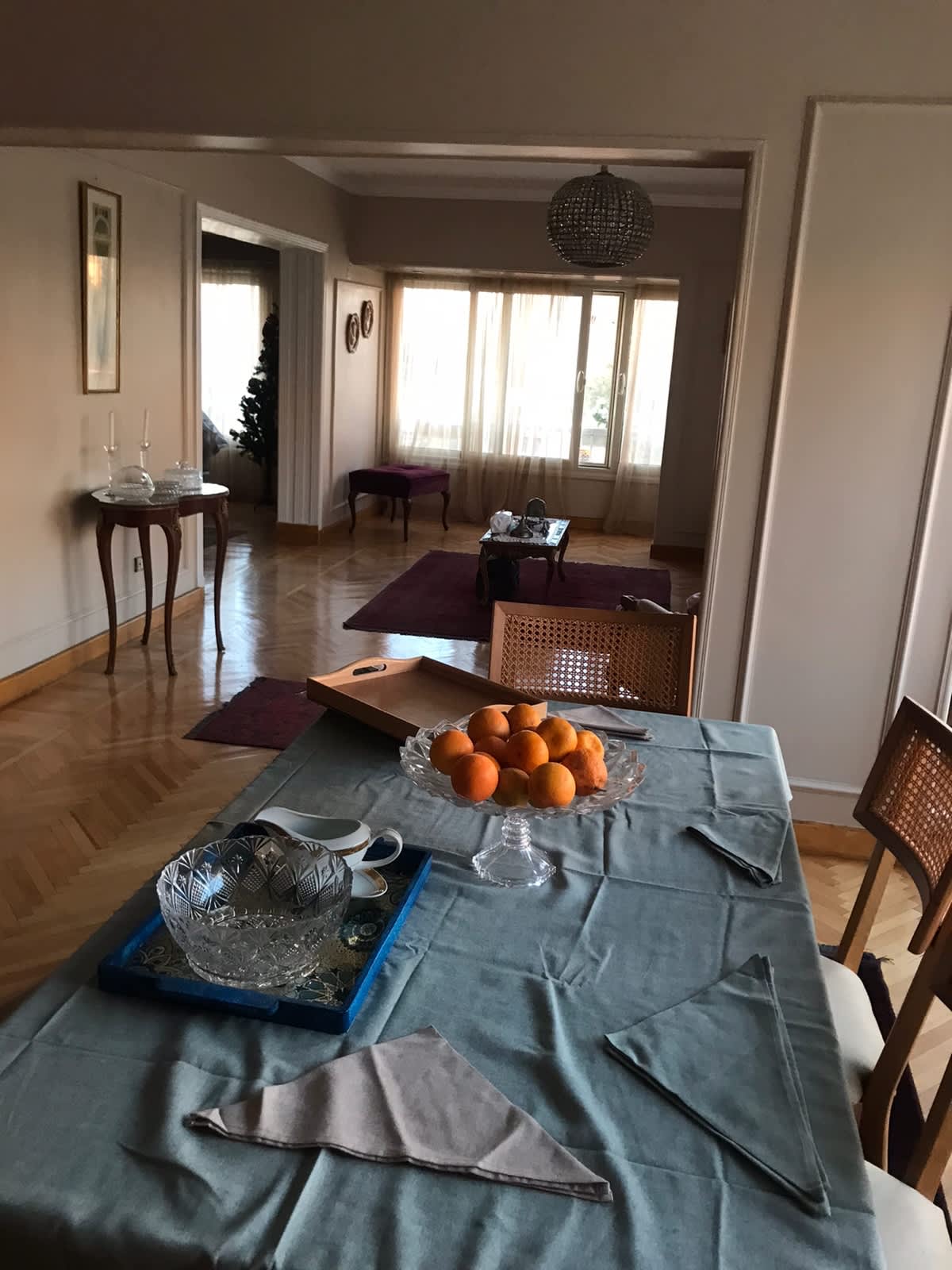 Charming Furnished Apartment In A Quiet Degla Street.
