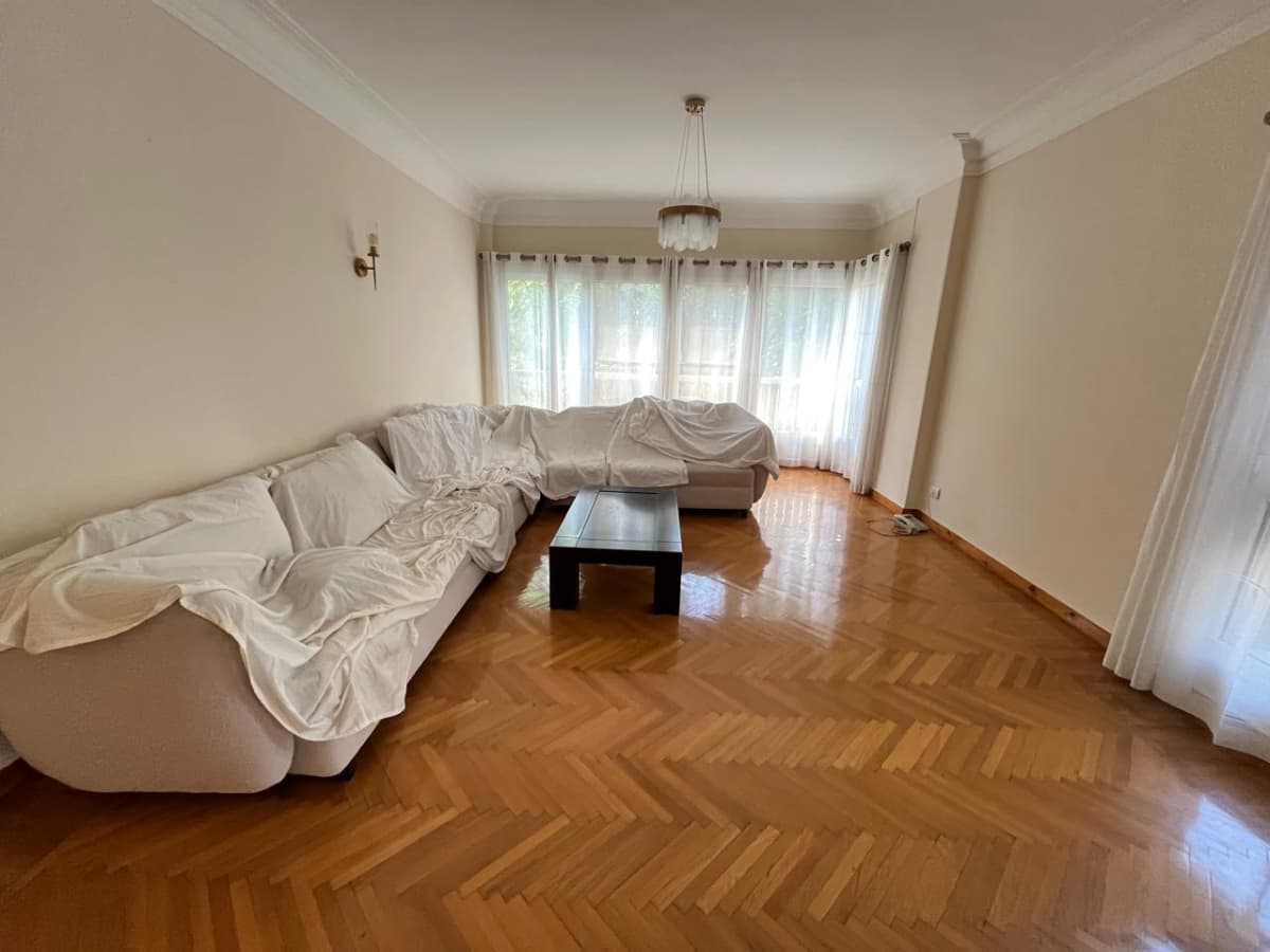 Duplex Ground Floor For Rent In Maadi Degla|300Sqm|Private Garden.
