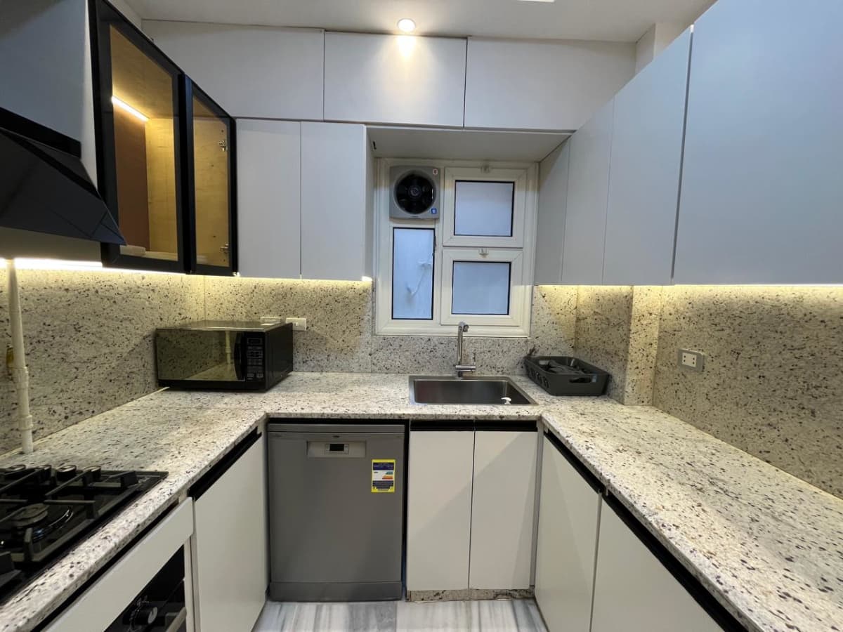 Furnished 2-Bedrooms Apartment With Bright reception In Maadi Degla