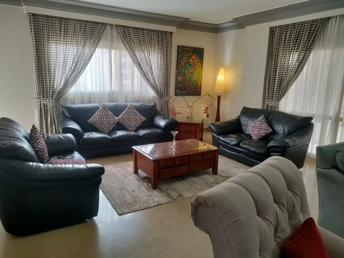 Apartment With Balcony Overlooking Green Views In Maadi Sarayat