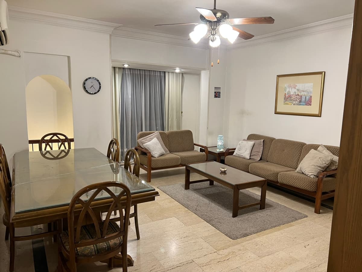 Furnished Apartment For Rent In Degla Maadi|130Sqm|Specious Area