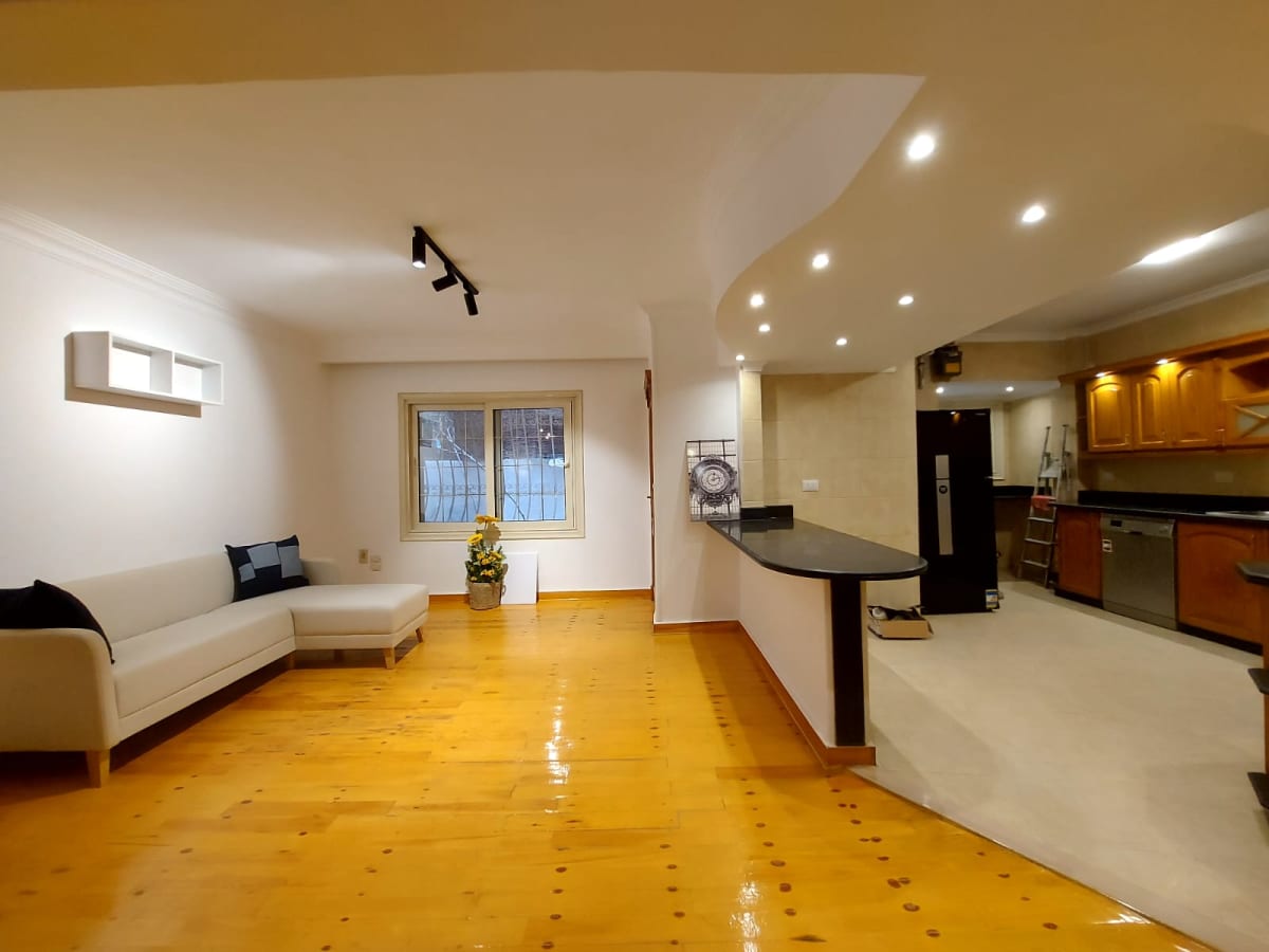 Luxury Ground Floor Apartment With Private Garden In Maadi Degla. 