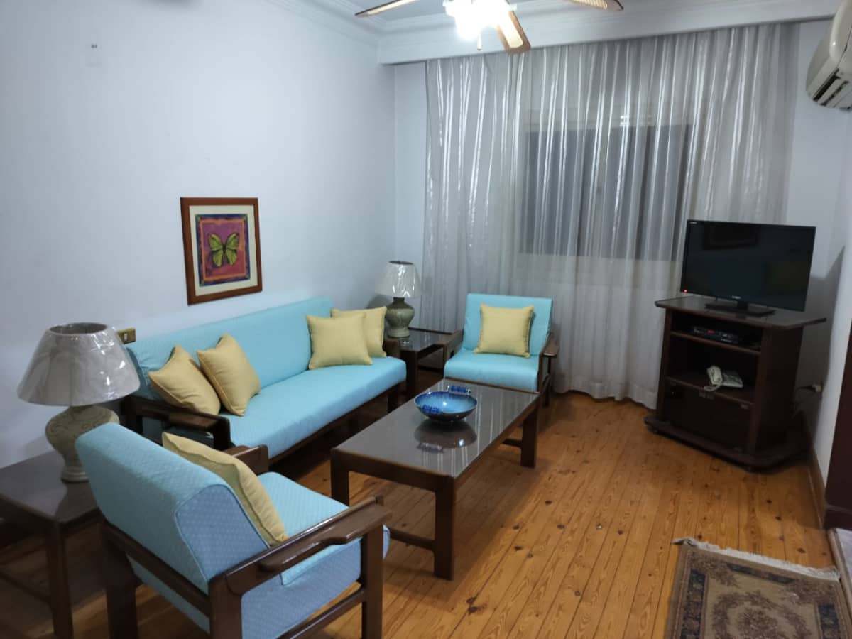 Peaceful & Homey Furnished Apartment in Maadi Degla.
