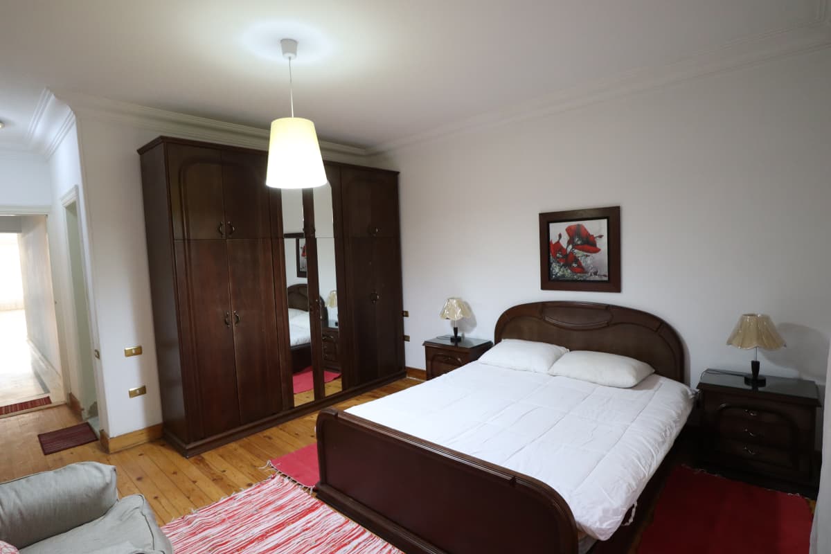 Peaceful & Homey Furnished Apartment in Maadi Degla.