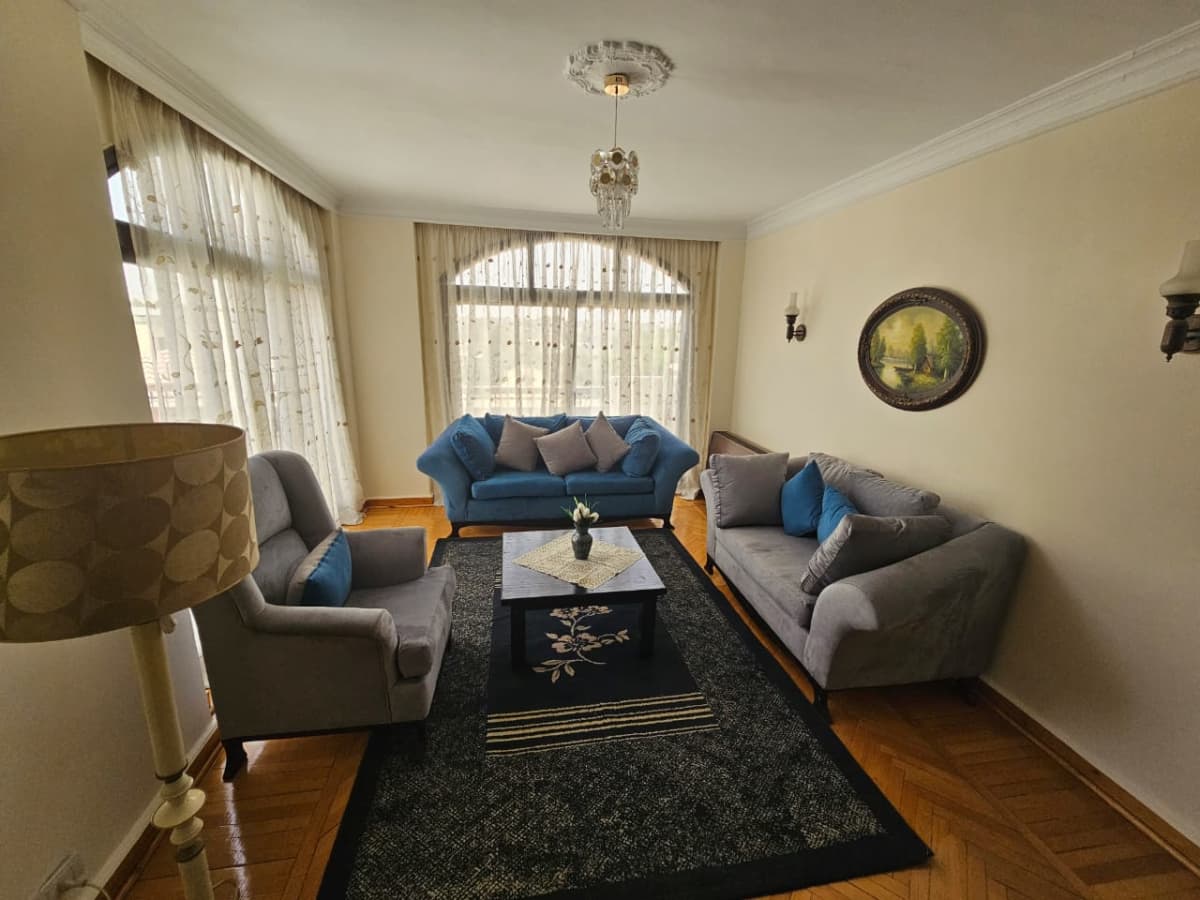 Furnished Duplex Penthouse in Maadi - 320 sqm