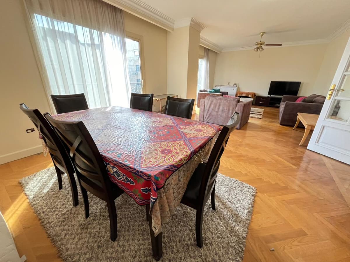 Modern Furnished 3BR Apartment for Rent in Maadi