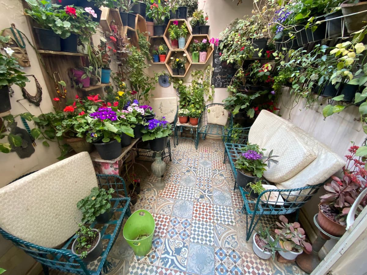 Cozy & Charming Ground Floor Surrounded By Greenery In Maadi Degla.