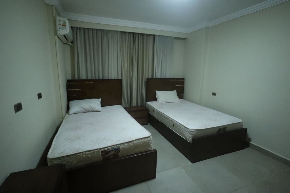 Bright Fully Furnished Ground Floor For Rent In Maadi Sarayat.