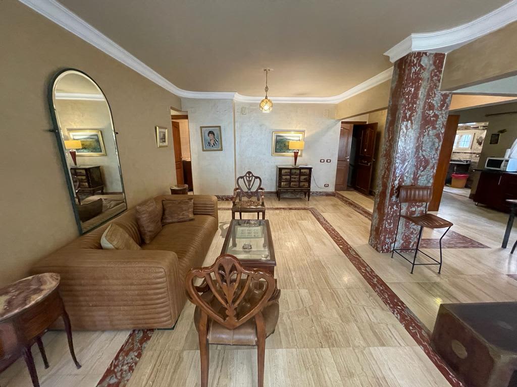 Sunny 3BR Apartment for Rent in Maadi