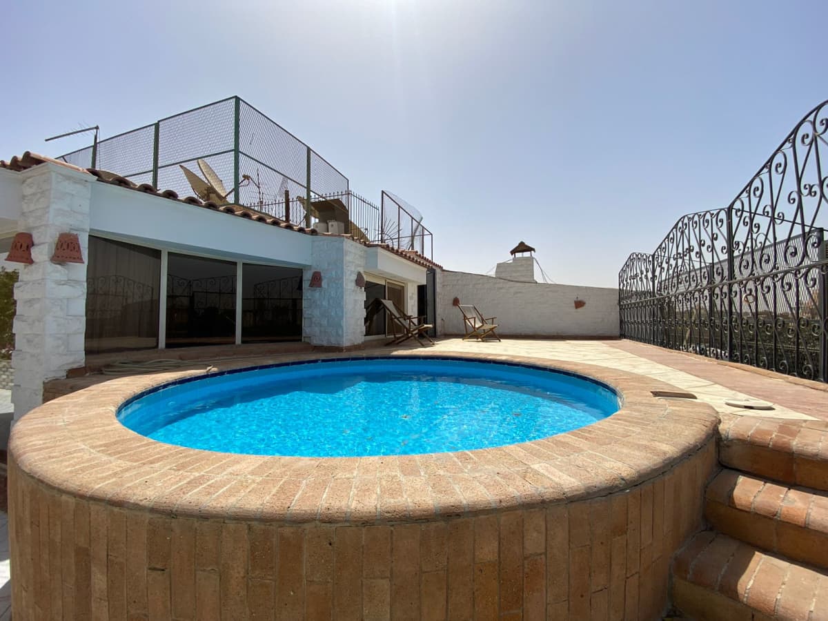 Upscale Penthouse For Rent With Private Pool in Sarayat El Maadi.