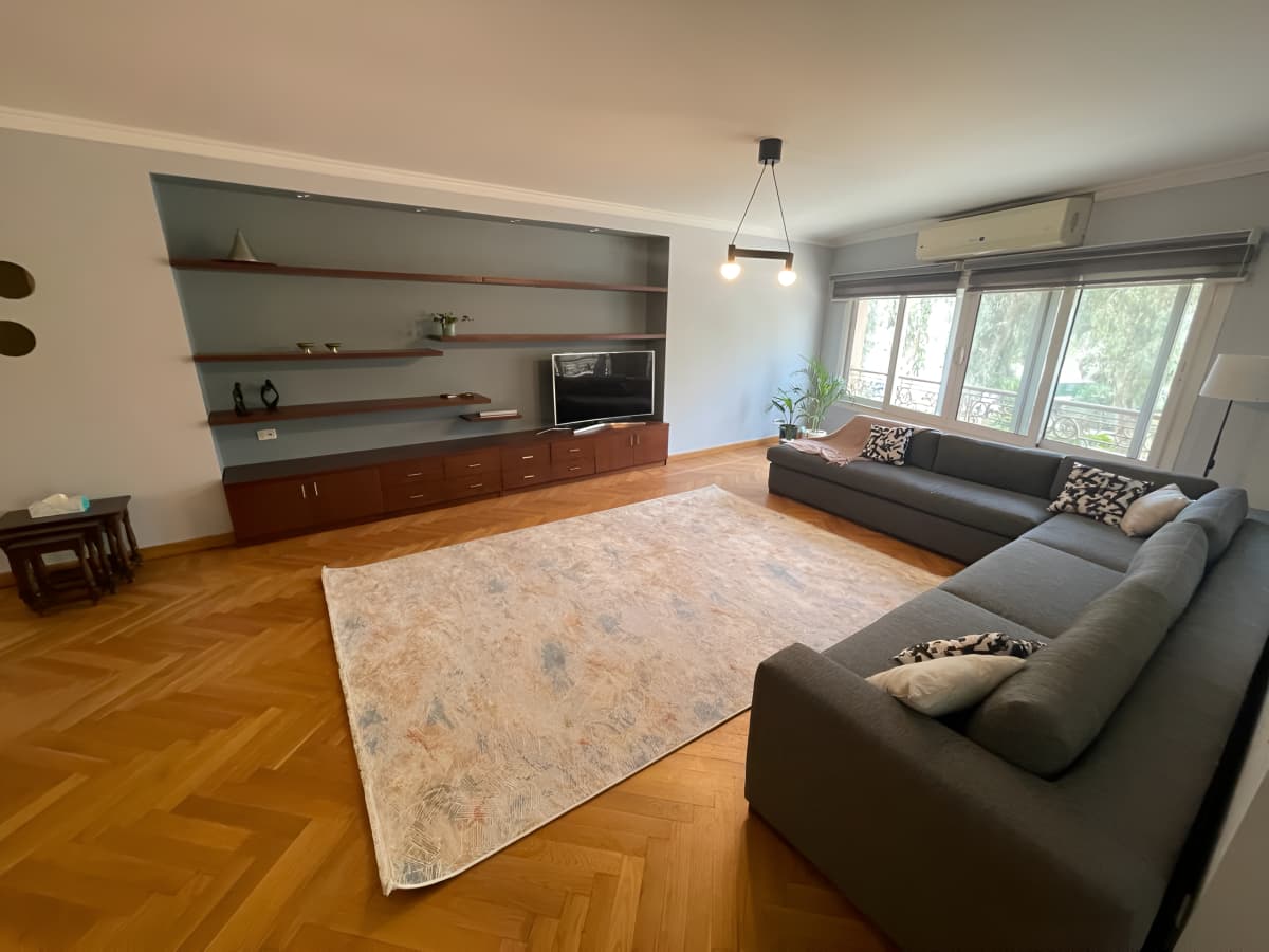 Spacious 3BR Apartment for Rent in Maadi Sarayat