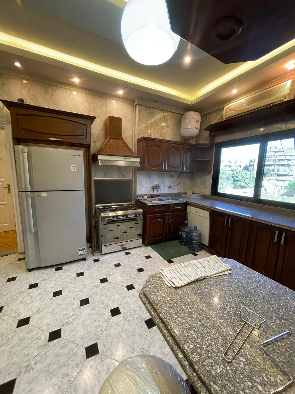 Well Furnished Apartment In Maadi Sarayat Close To Metro Station. 