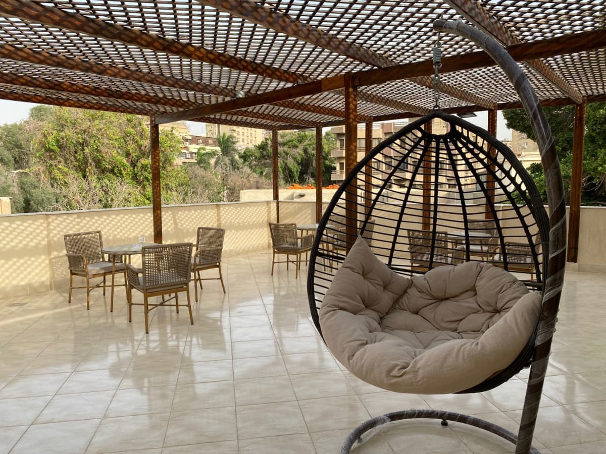 Furnished studio-Roof For Rent In Maadi Degla| Elegant Terrace