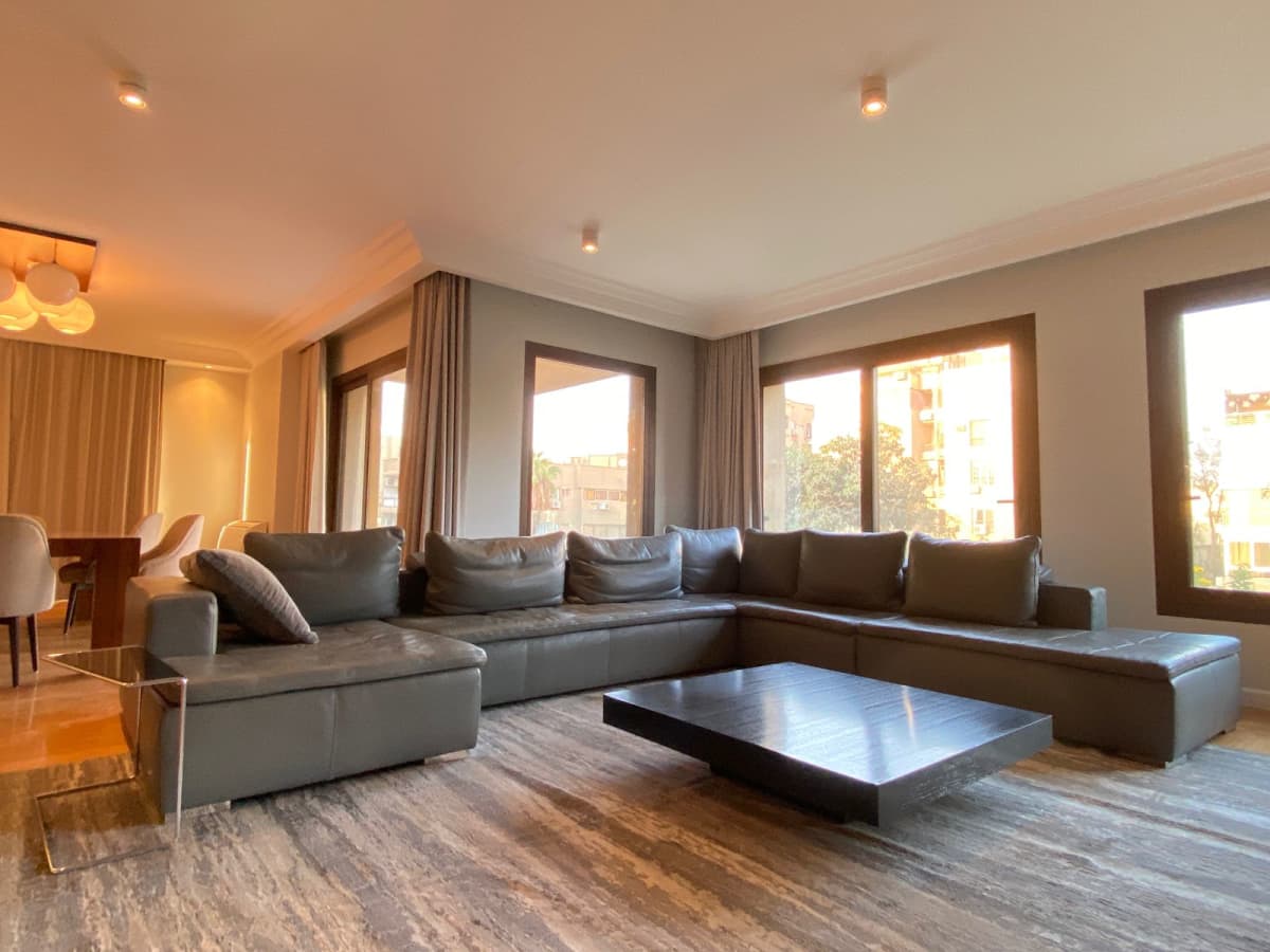 Spacious 4-Bedroom Apartment with Pool Access in Maadi