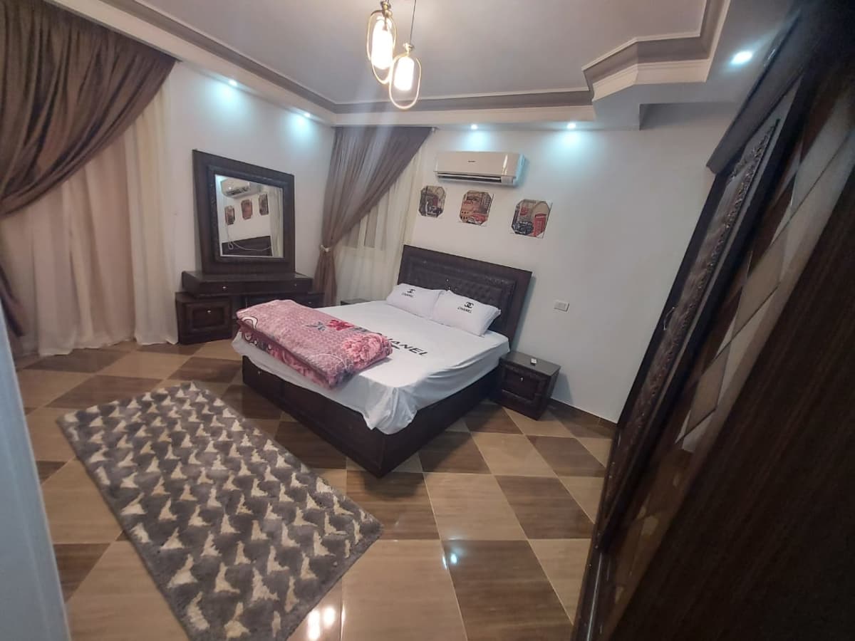 Modern 3BR Home with Natural Light in Maadi