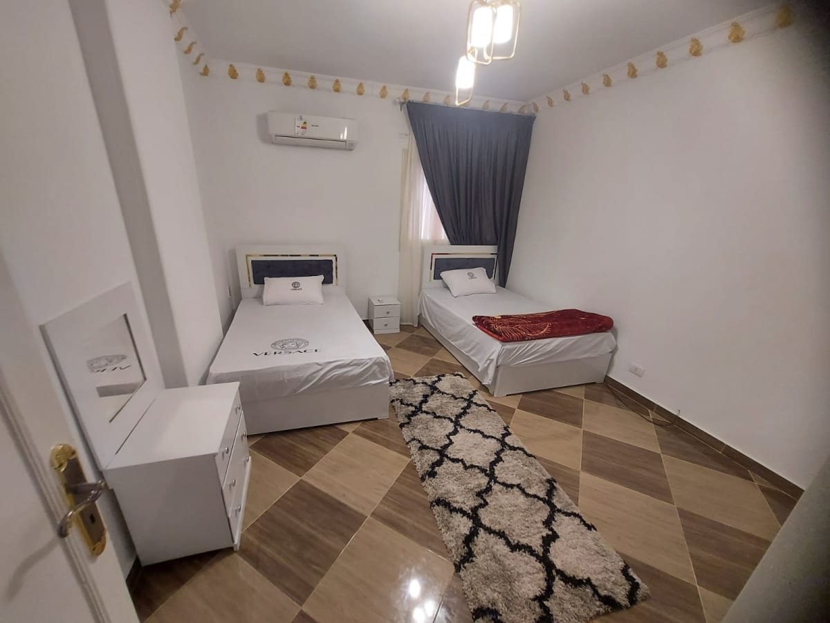 Modern 3BR Home with Natural Light in Maadi