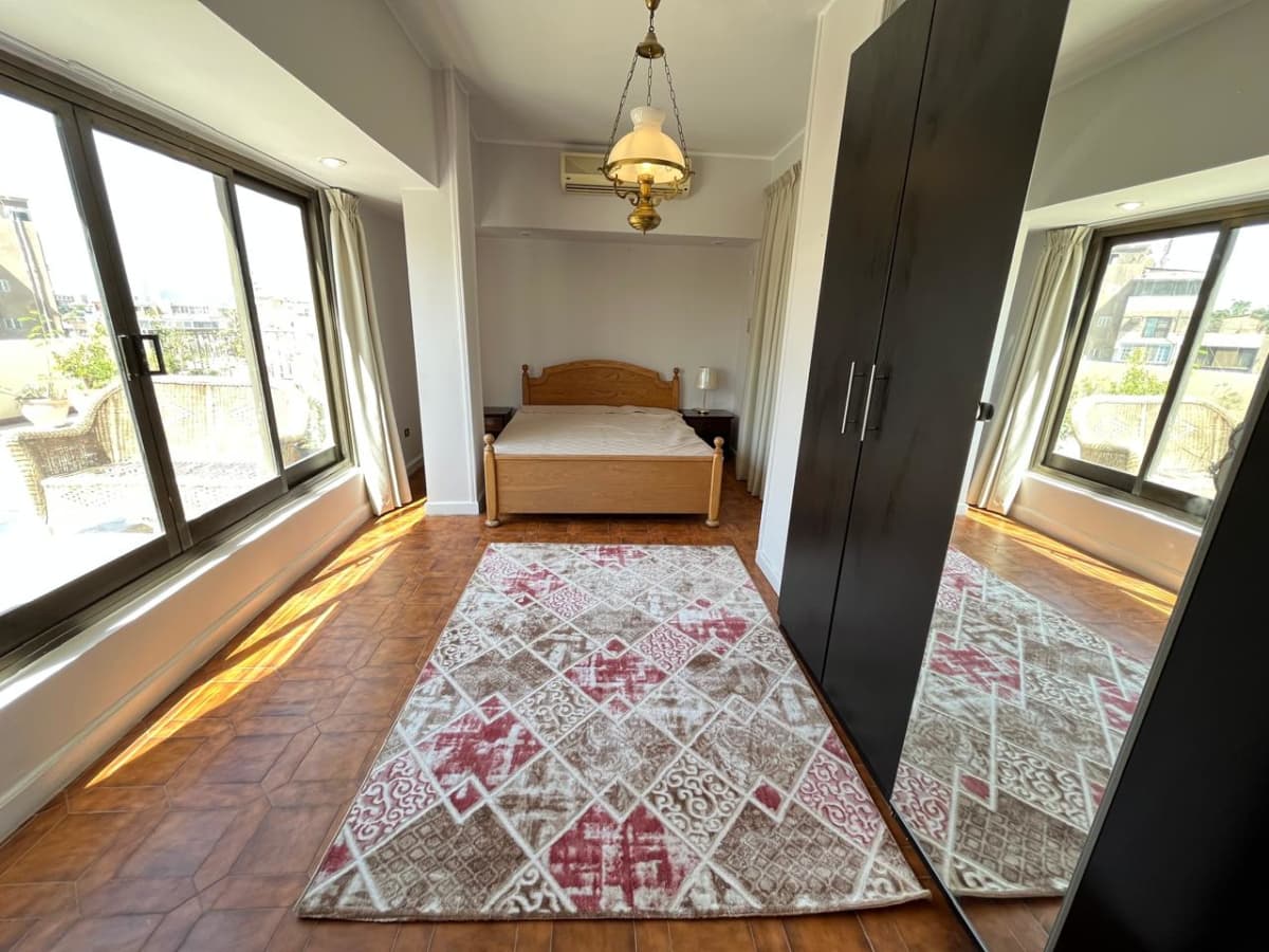 Furnished Penthouse with Private Terrace for Rent in Maadi