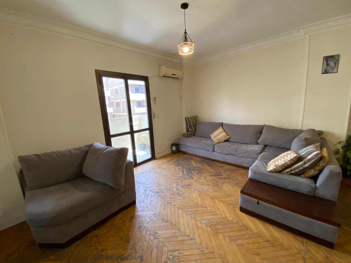 Sunny 3BR Apartment in Maadi - 180 M2