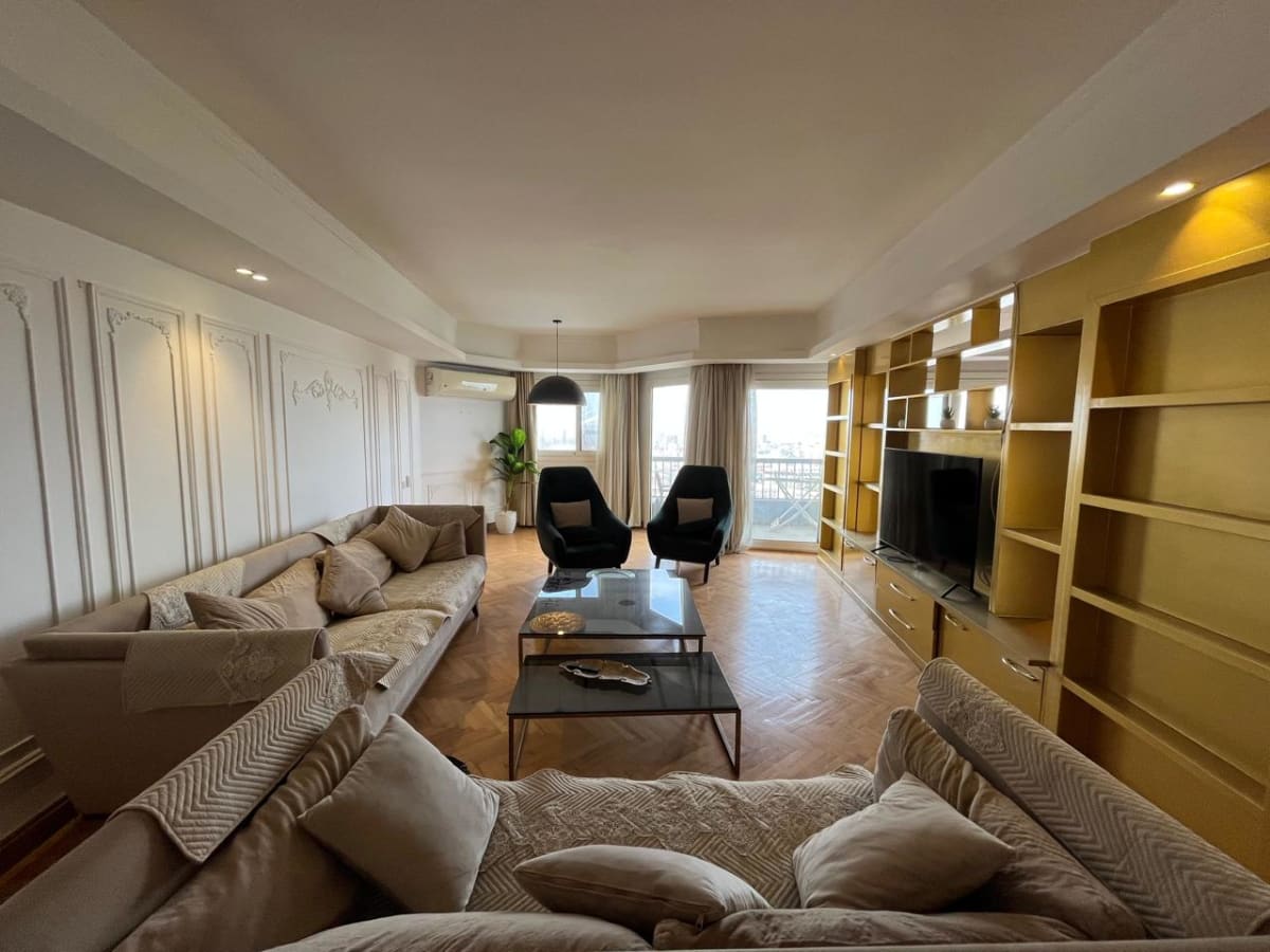 Furnished Apartment With View Nile In Zamalek