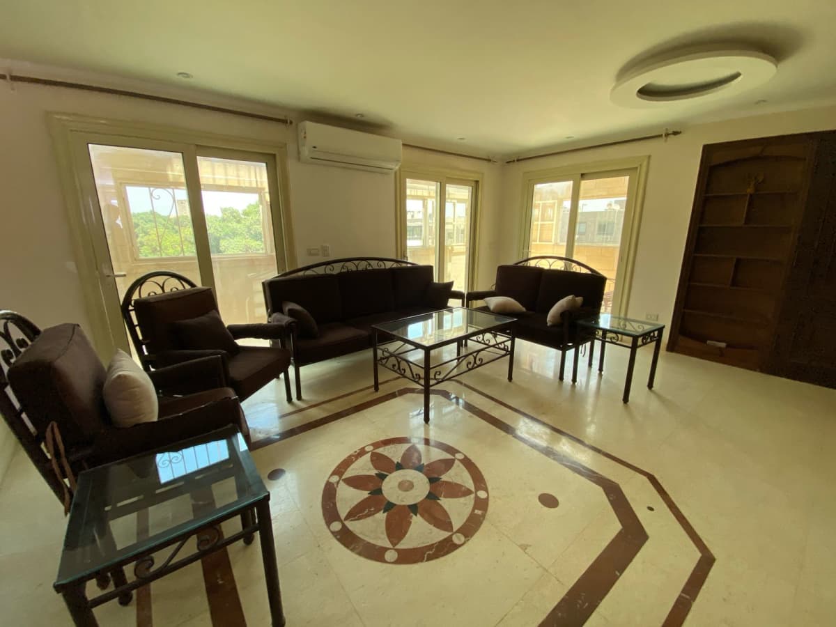 Elevated Penthouse With 2 bedrooms For Rent In Maadi Degla