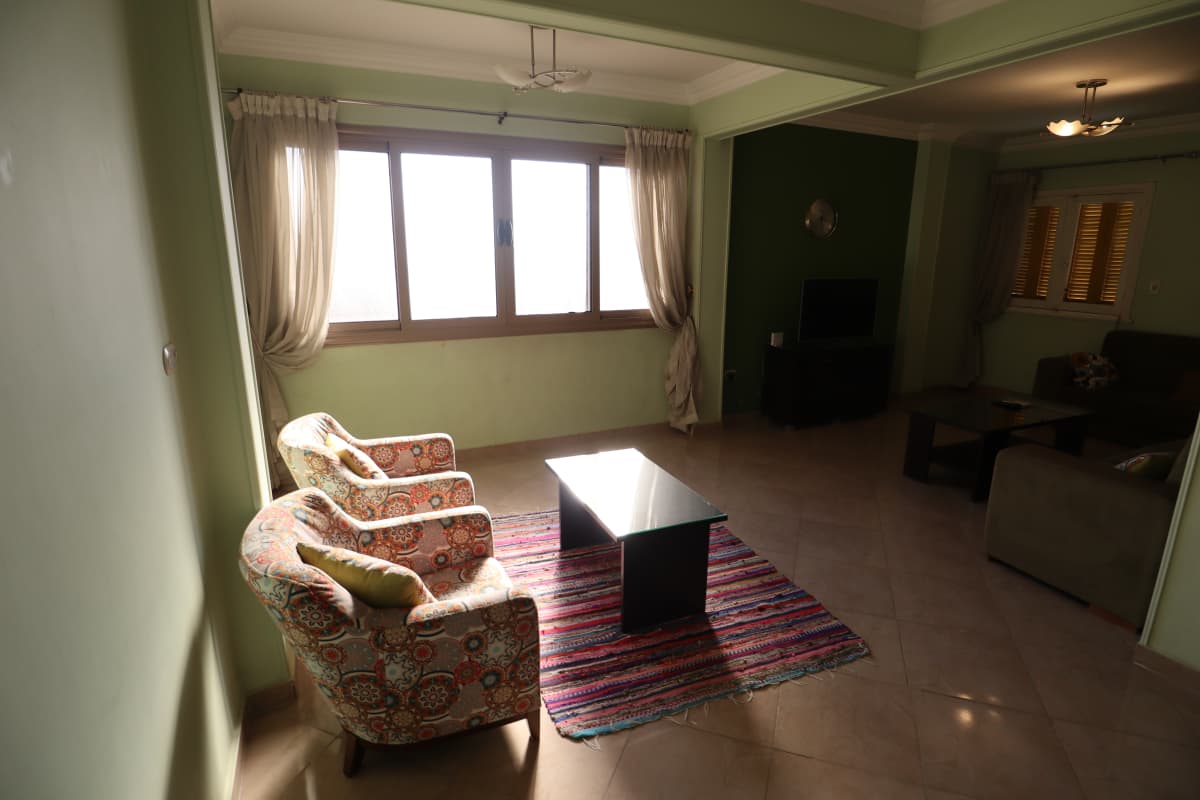 Comfortable Furnished Apartment For Rent In Maadi Sarayat.