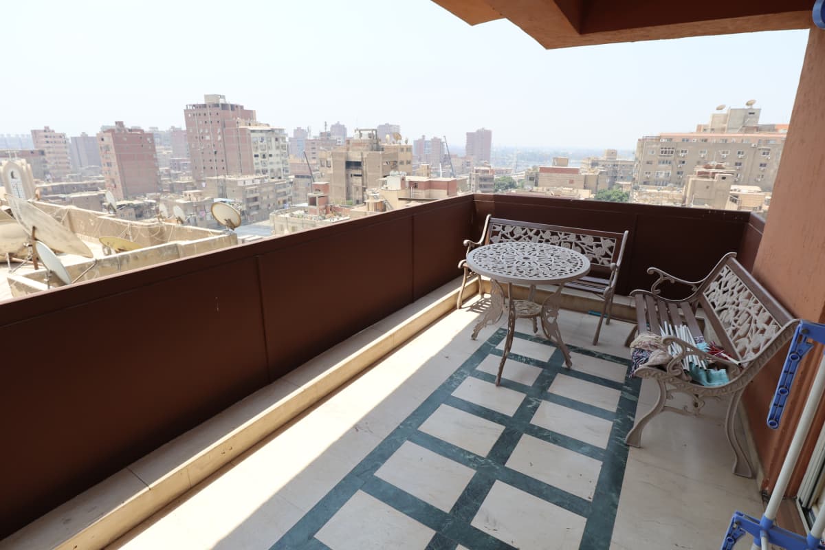 Furnished Apartment With Outdoor seating In Maadi sarayat