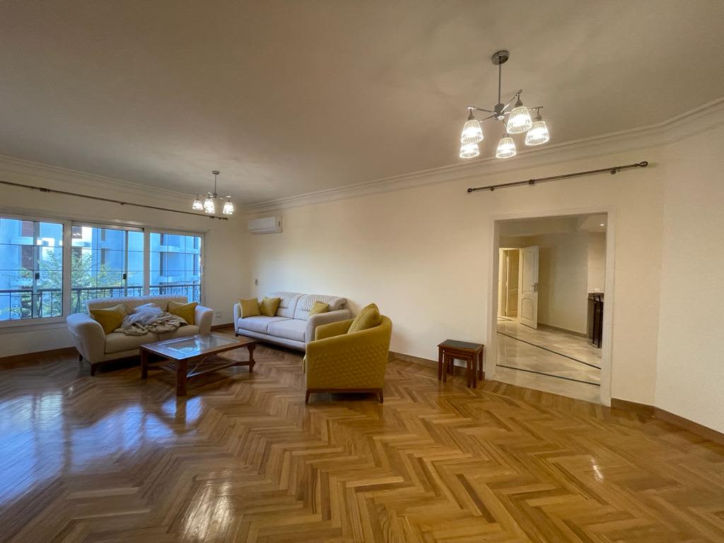 Apartment With Wooden Floor For Rent In Maadi Sarayat 