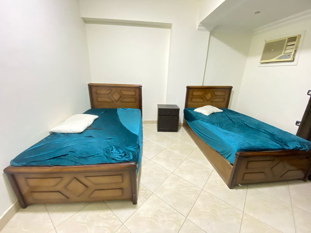 Furnished 2-Bedrooms Ground Floor For Rent In Maadi Degla.