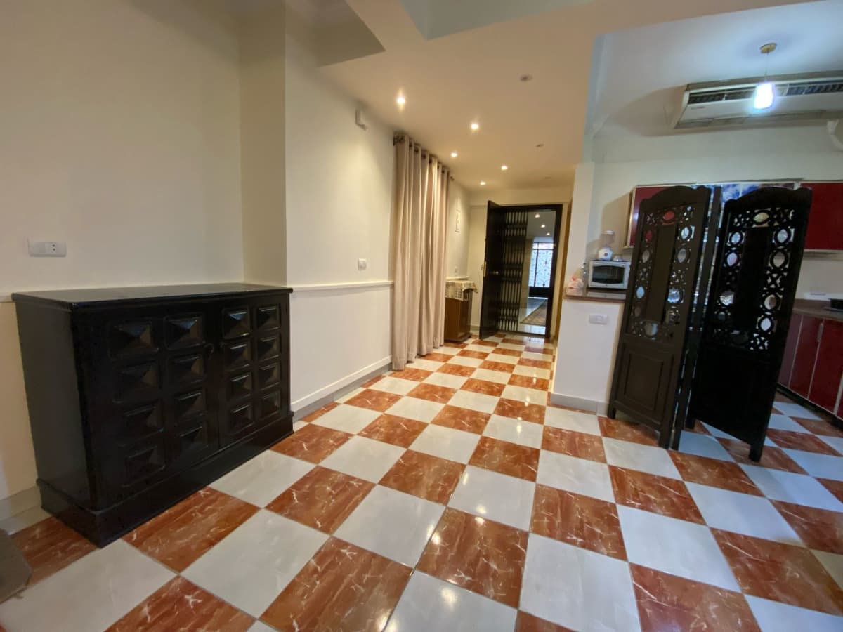 Furnished 4-bedroomsGround Floor For Rent In Maadi Degla.