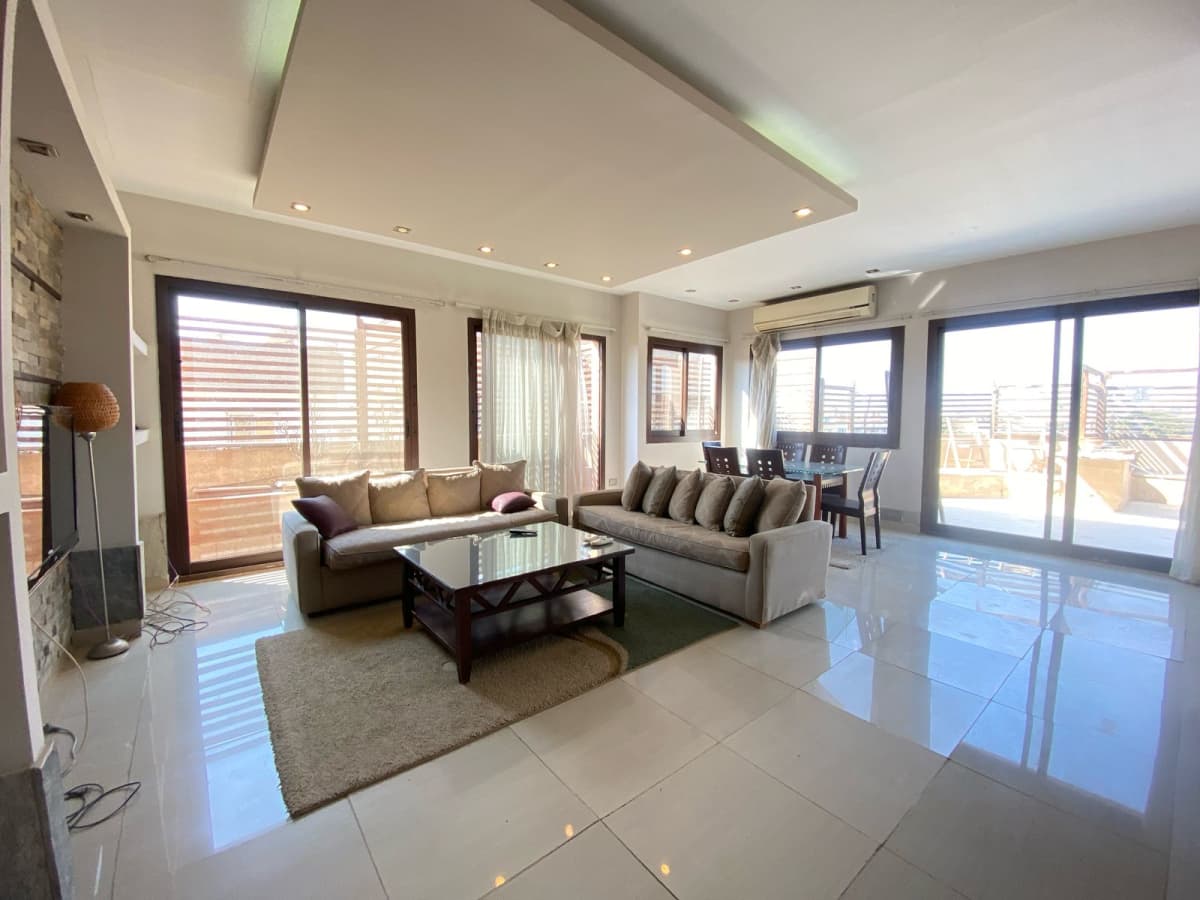Prime 2BR Penthouse in the Heart of Maadi