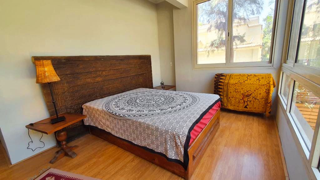 Spacious 3-Bedroom Apartment with Green Views in Maadi Sarayat