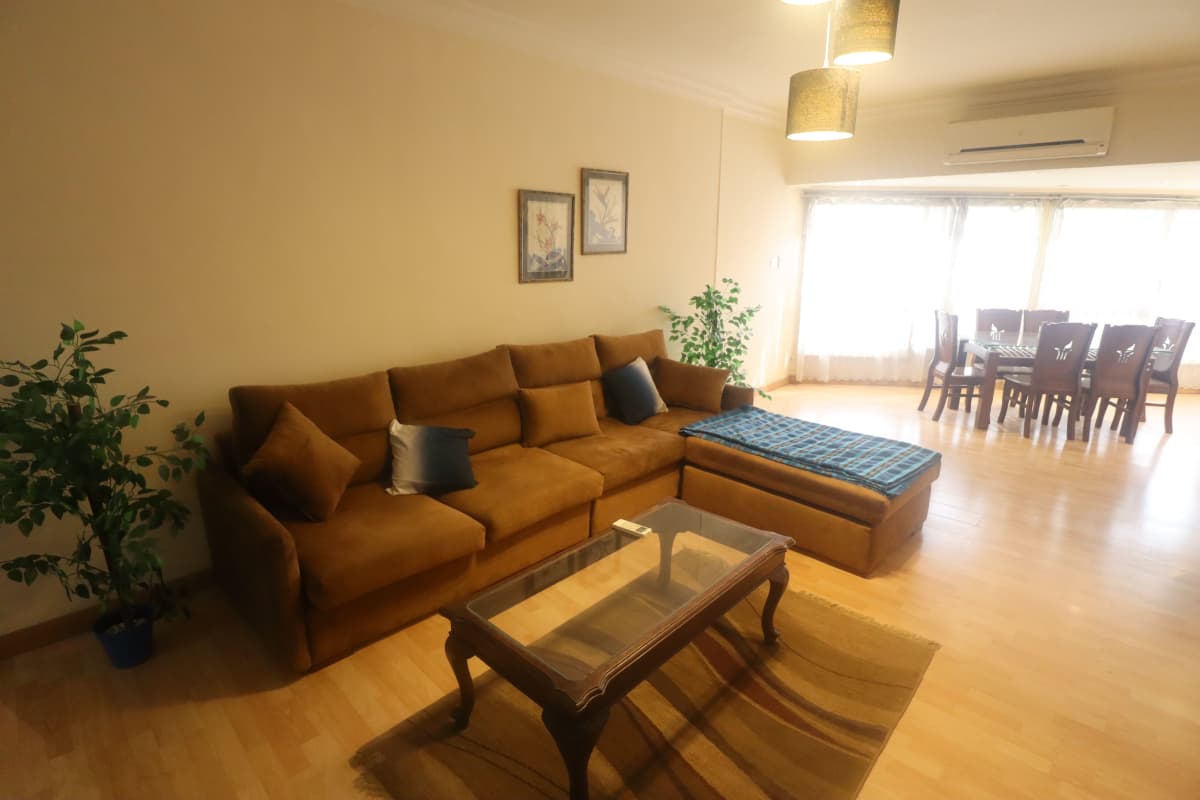 Serene Furnished Apartment For Rent In Maadi Degla.
