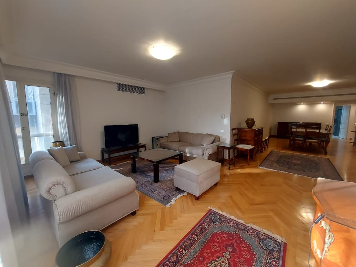 Fully Furnished Apartment Located In secure Area In Zamalek