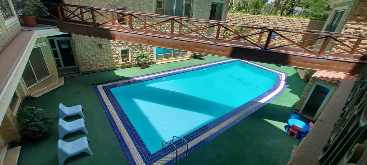Duplex Penthouse Located In Maadi Sarayat With Shared Pool