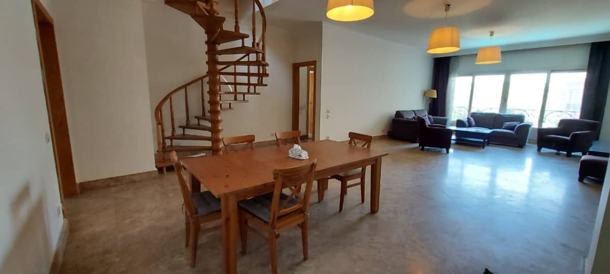 Duplex Penthouse Located In Maadi Sarayat With Shared Pool