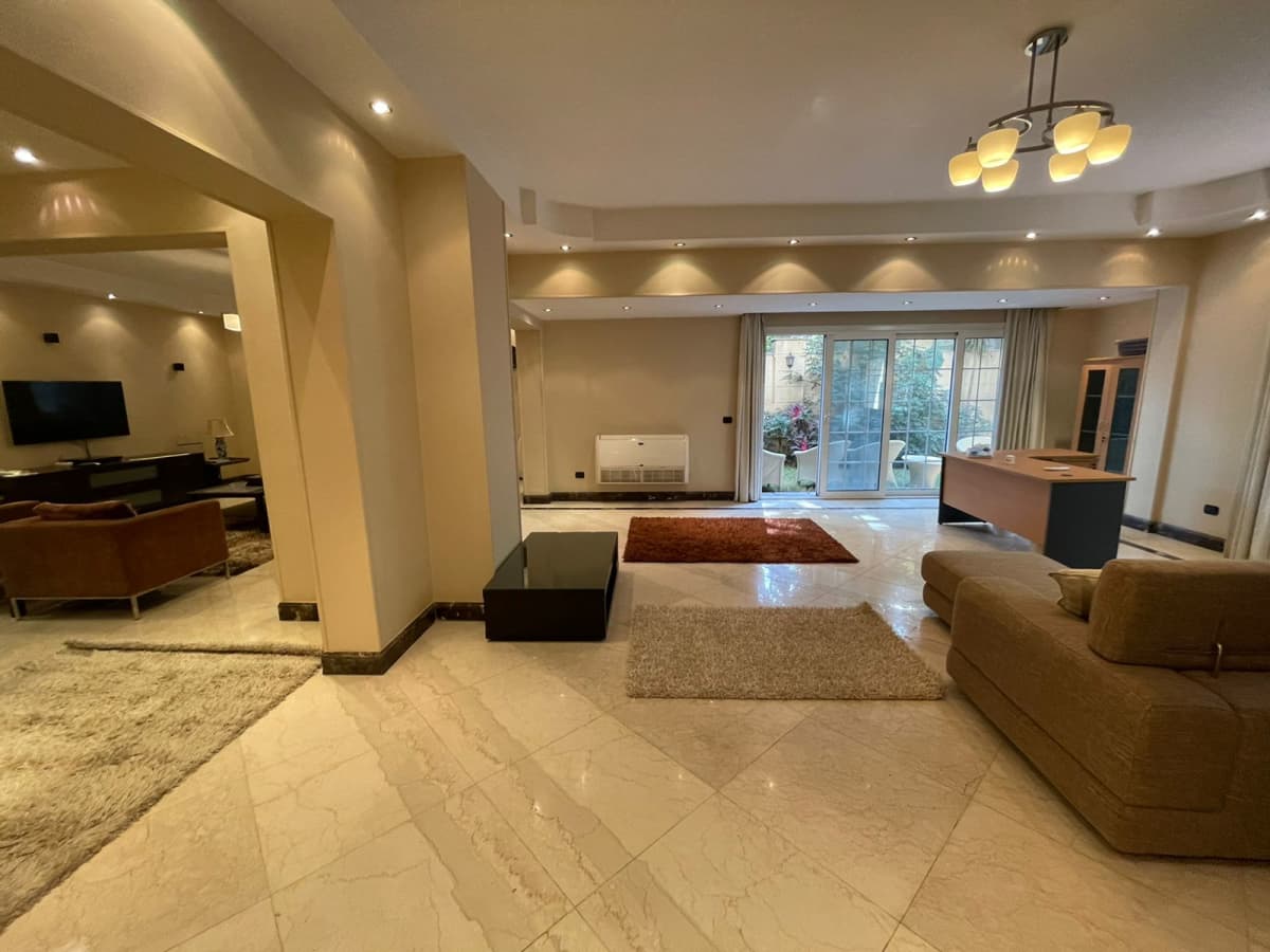 Modern Ground FloorWith 2bedrooms For Rent In Maadi Sarayat 