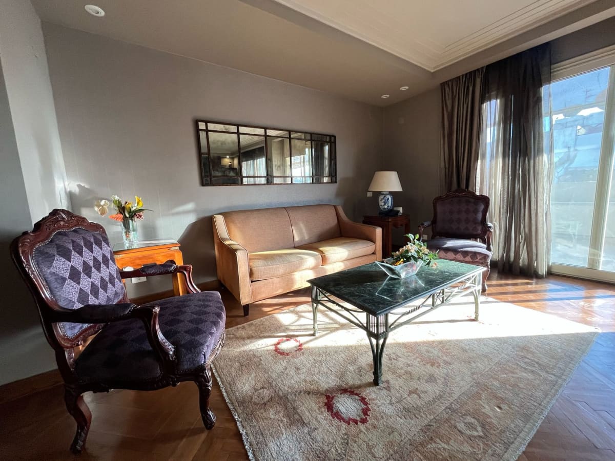 Sunny 3BR Apartment with Private Balcony