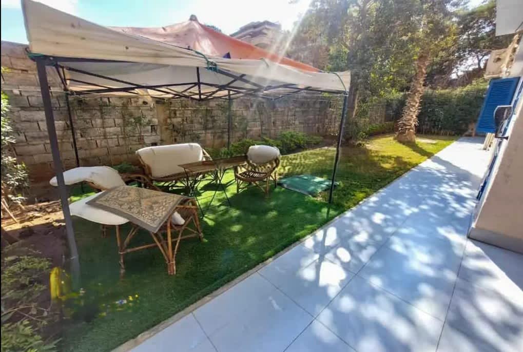 Furnished Ground Floor Studio for Rent in Maadi