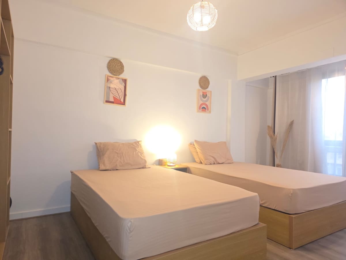 Sunny& Bright Apartment In The Heart Of Madi Degla For Rent