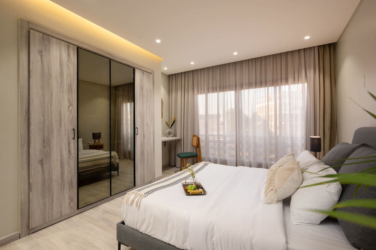 Furnished Studio For Rent In Degla Maadi| 70m².
