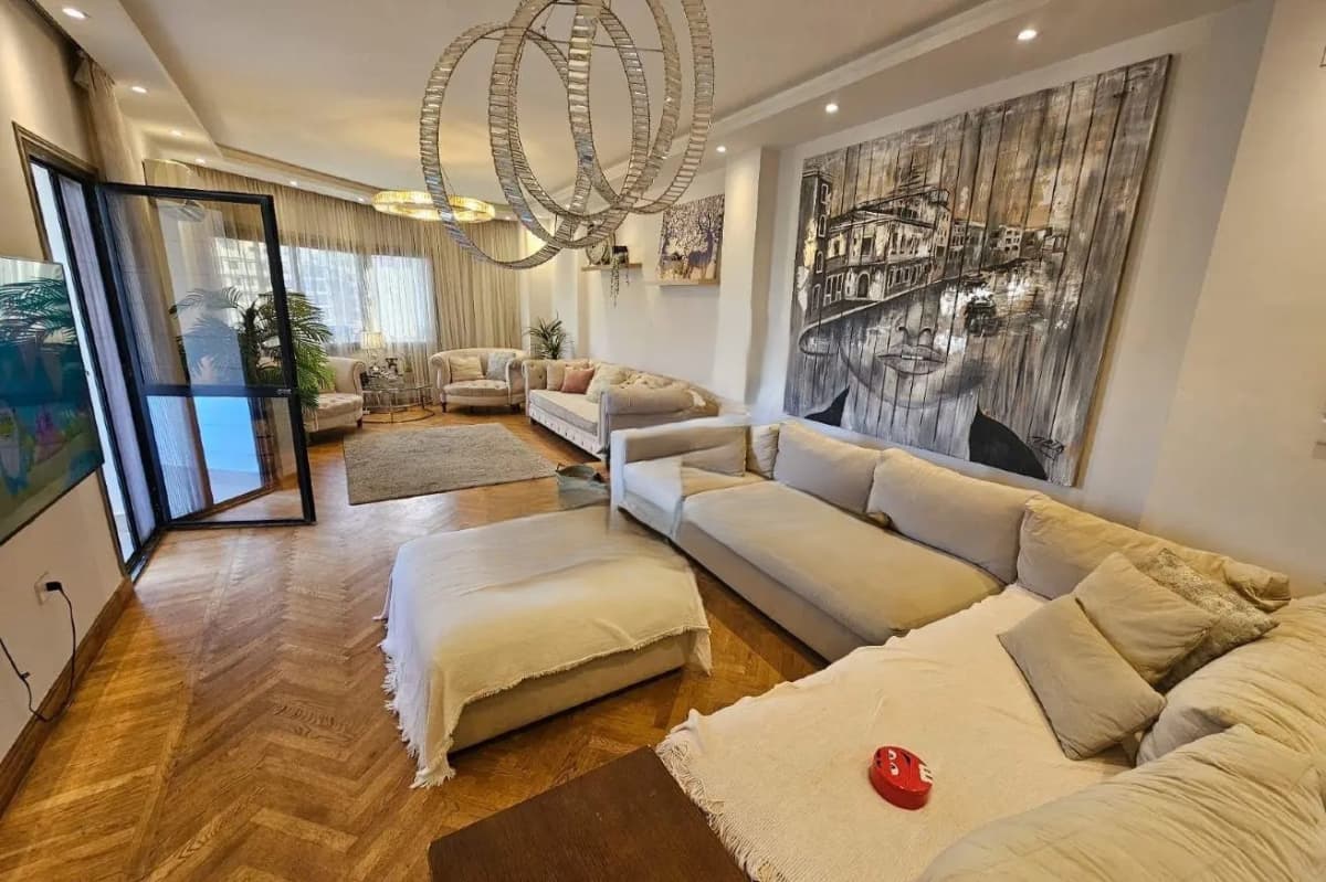 Bright Apartment with Green Views in Prime Maadi Location