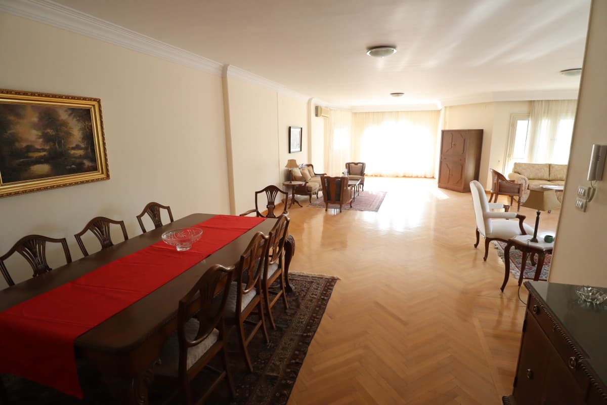 Furnished & Sunny Apartment In Maadi Sarayat