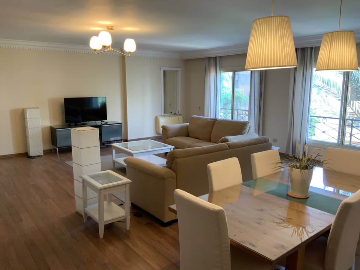 Wonderful Furnished Apartment For Rent in Maadi Sarayat 