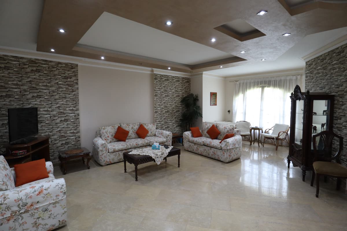 Sunny 3-Bedroom Apartment in Prime Maadi Location