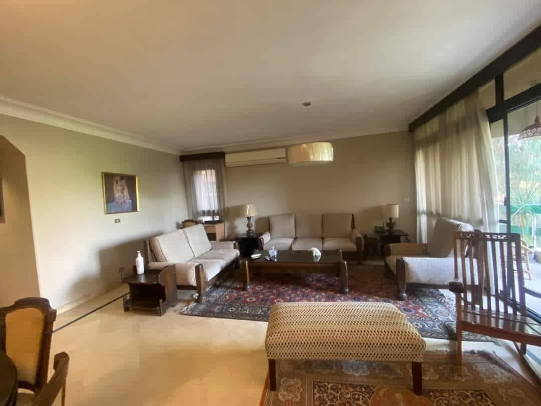 Bright & Beautiful Furnished Apartment In Sarayat Maadi.