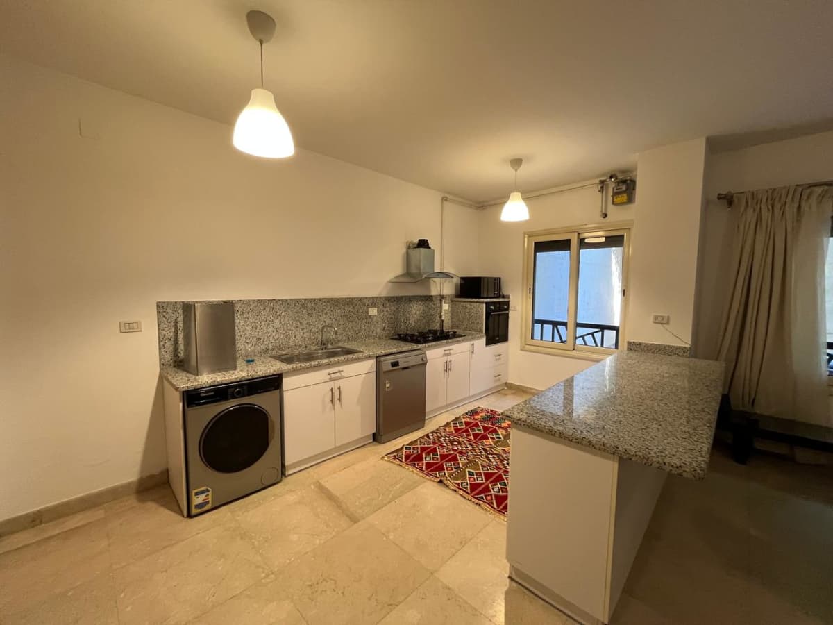 Renovated Ground Floor In Amazing Compound In Maadi Sarayat