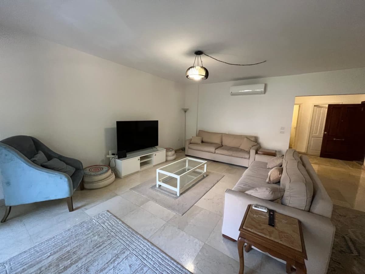 Furnished Apartment For Rent In Prime Location In Compound. 